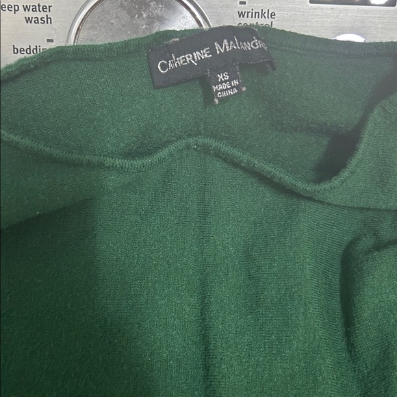 Women’s extra small xs green sweater top - Picture 3 of 5